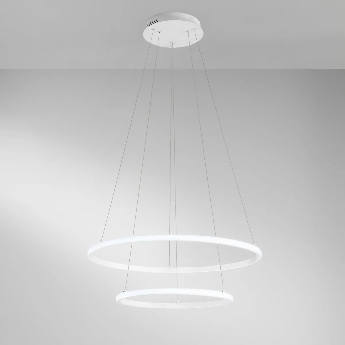 SOSPENSIONE LED AXIS BIANCA 70W 7700LM CCT 80/60X150CM