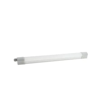 Wasserdichte LED-Deckenleuchte, Ozeanweiß, 36 W, 3240 lm, 4000 K, IP65, mit Sensor, 5,3 x 122,8 x 5,3 cm