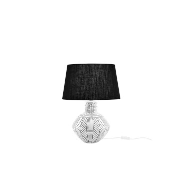 AZTEC KERAMIKLAMPE, GESAMTGRÖSSE D38XH51CM