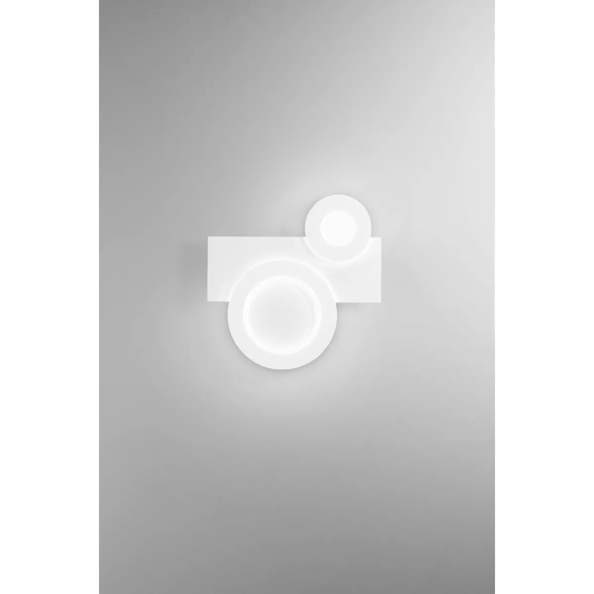 Plafonnier Collage en métal blanc 30 W, température de...