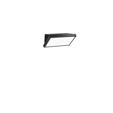 APPLIQUE LED RIM NERO 20W 1500LM 4000K IP54 26X13X12CM