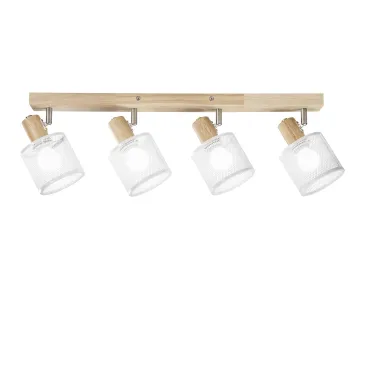 Applique Moderna Spot e Base in Legno | Mondialshop