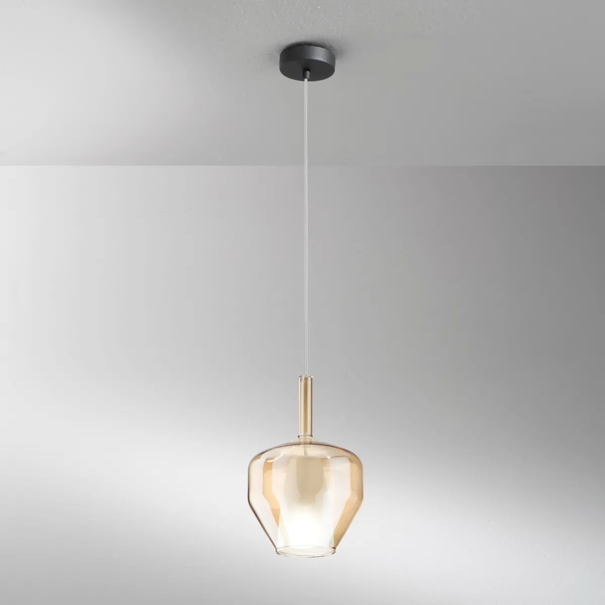 VETRO PIREX AMBRA CON CAVO E CONNETTORE 20X30CM