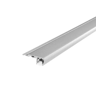 Profilé de marche en aluminium avec baguette incluse 200 x 5,9 x 2 cm
