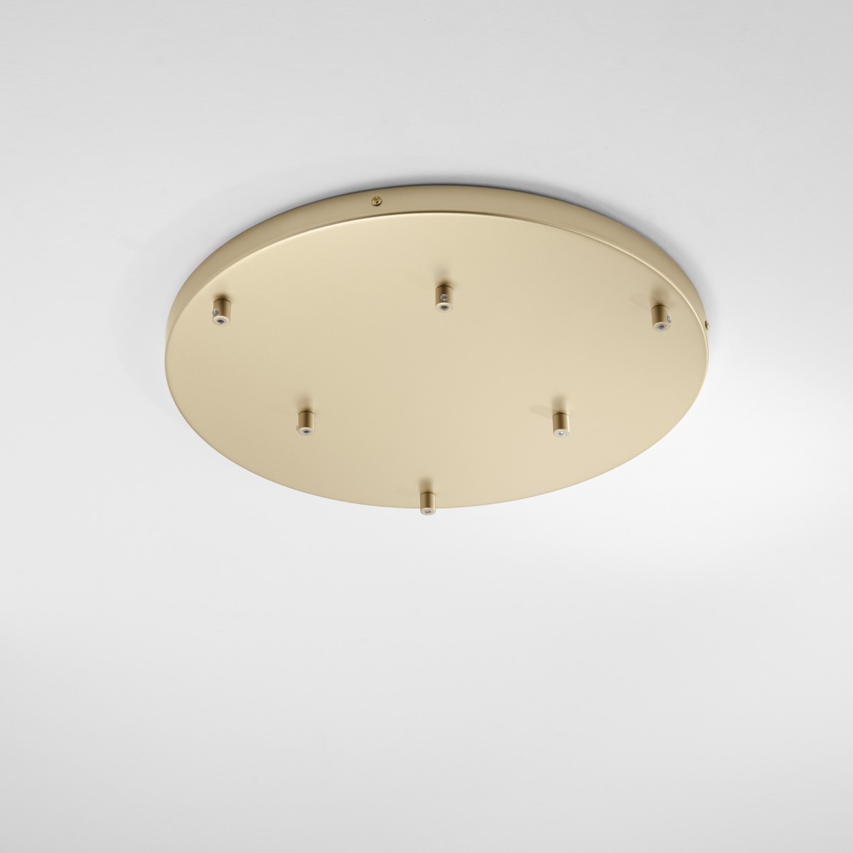 Cadre rond doré à 6 trous 47 x 4,1 cm