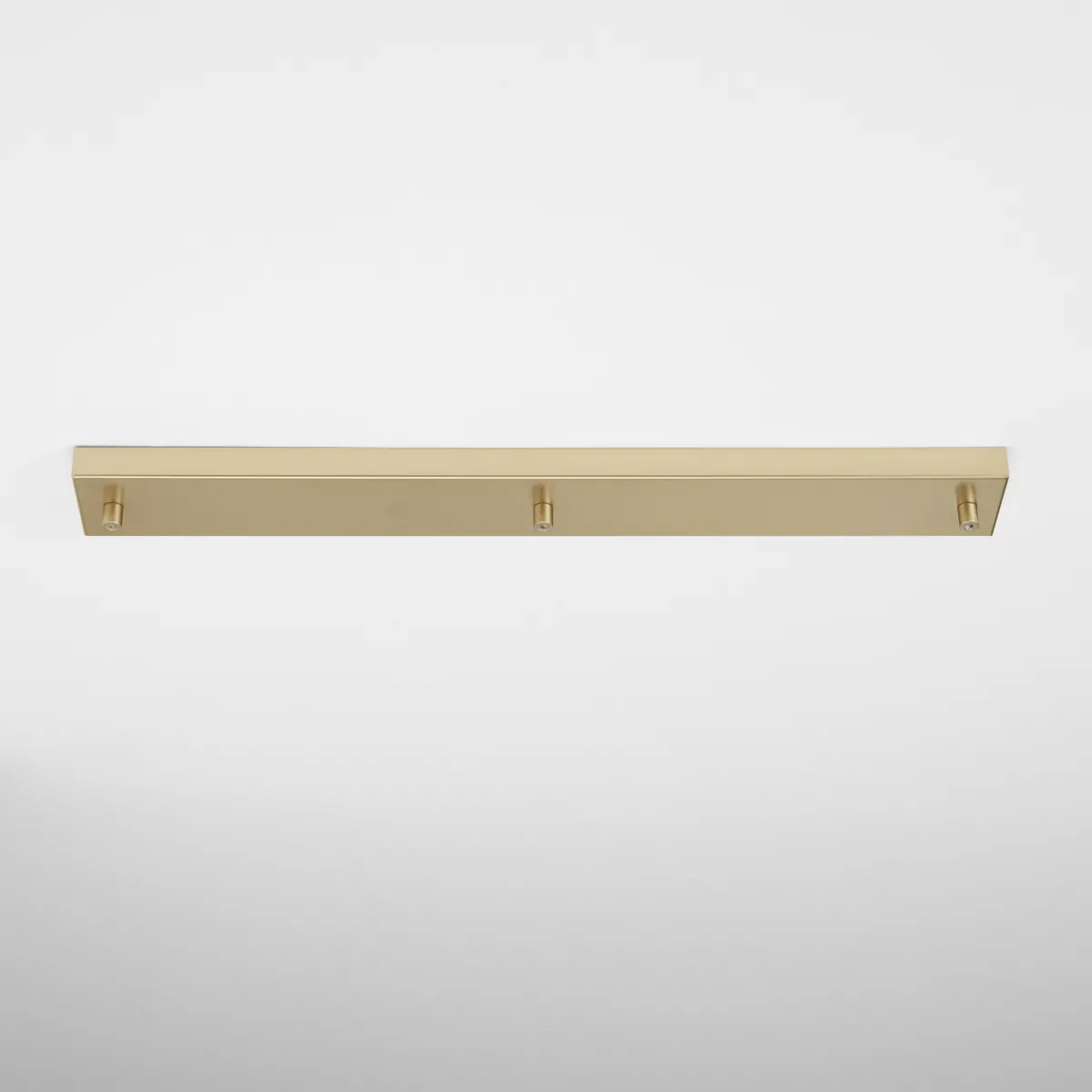 Rechteckiger Goldrahmen mit 3 Löchern, 67 x 10 x 4,1 cm