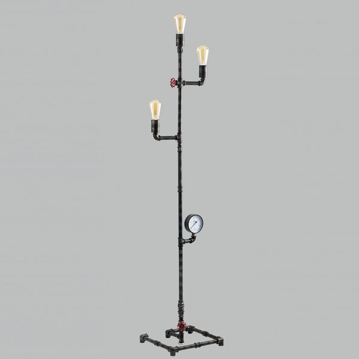 PIANTANA AMARCORD RUGGINE 3XE27 31X31X159CM