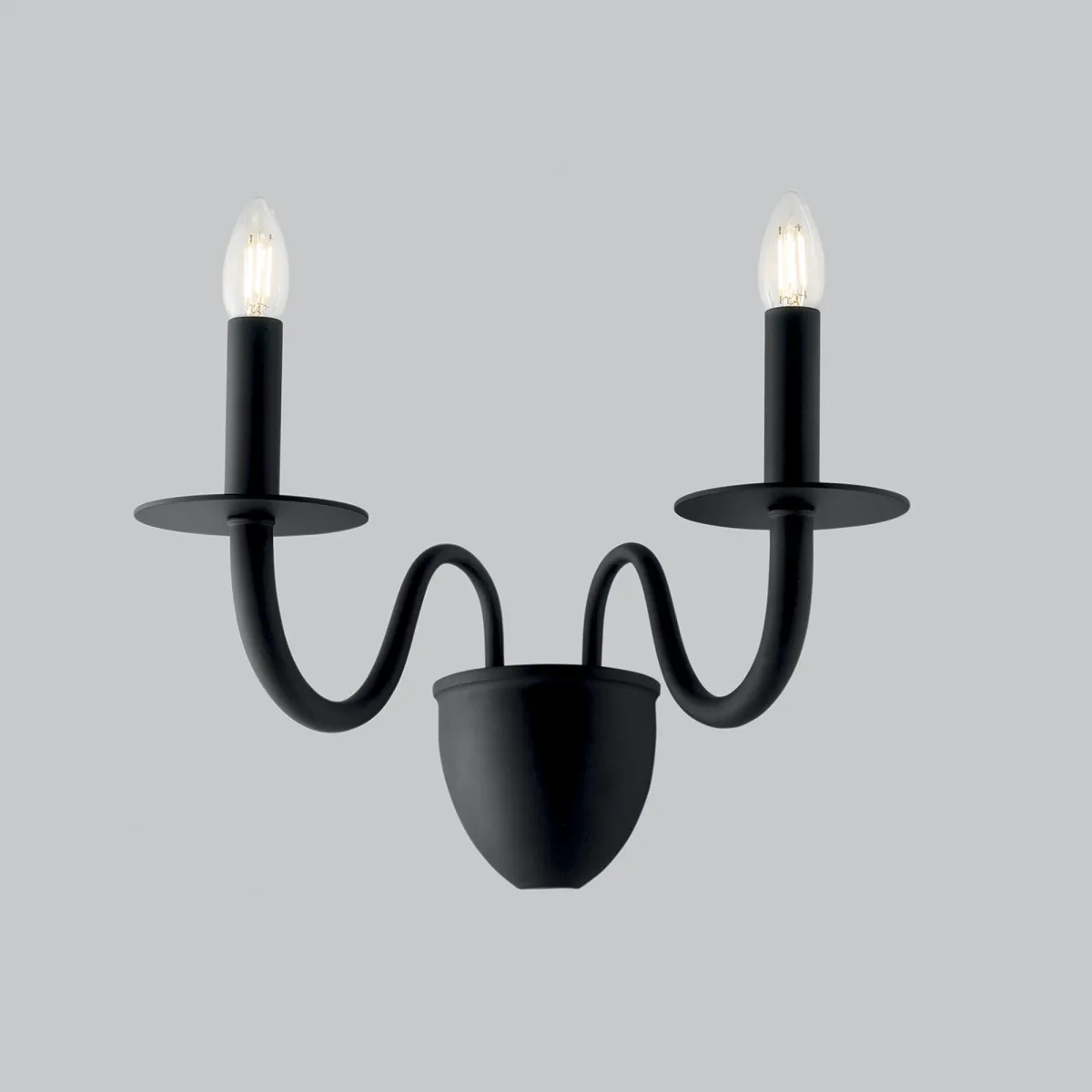 APPLIQUE ARMSTRONG NERA 2XE14 45X26X36CM