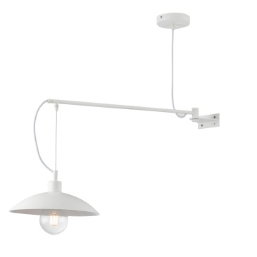 APPLIQUE ELDORADO BIANCA 1XE27 83X30X128CM