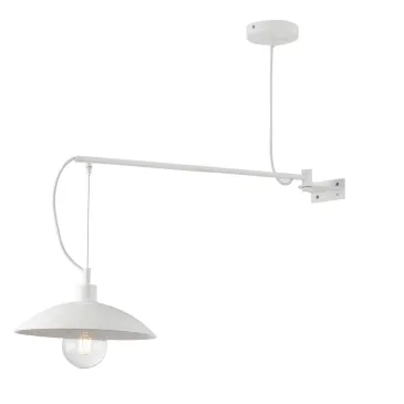 APPLIQUE ELDORADO BIANCA 1XE27 83X30X128CM