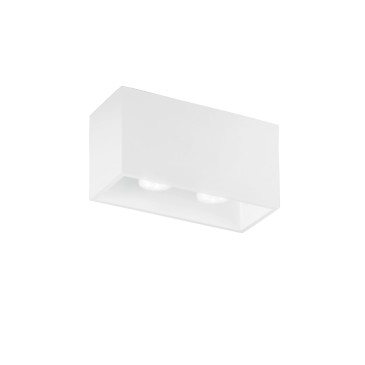 FOSTER WEISSE DECKENLAMPE 2XGU10 24X13CM