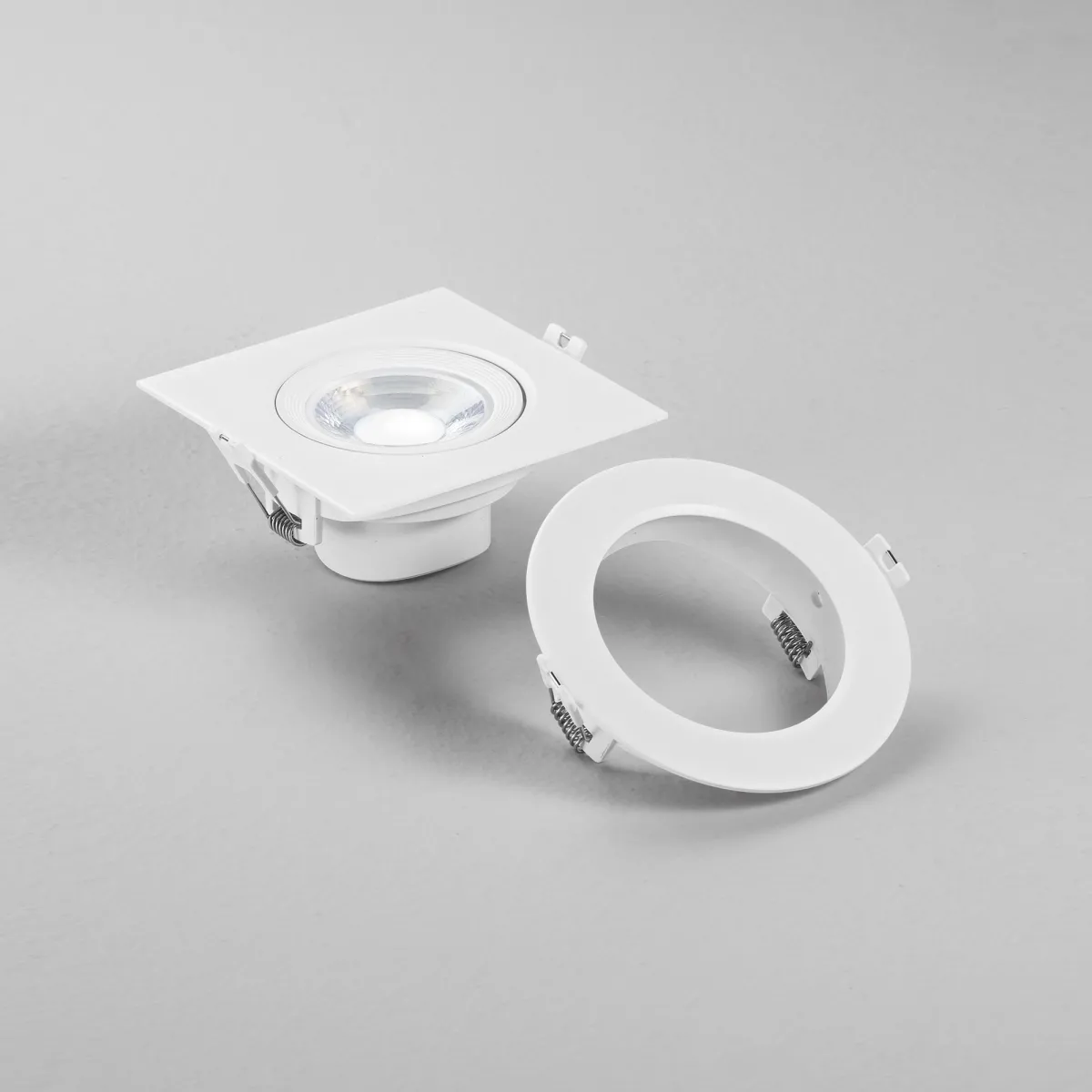INCASSO LED SNIPER BIANCO 12W 1165LM CCT 11,7X11,7X5,3CM