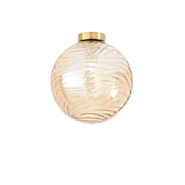 PLAFONIERA NEREIDE CHAMPAGNE 1XE27 30X30CM