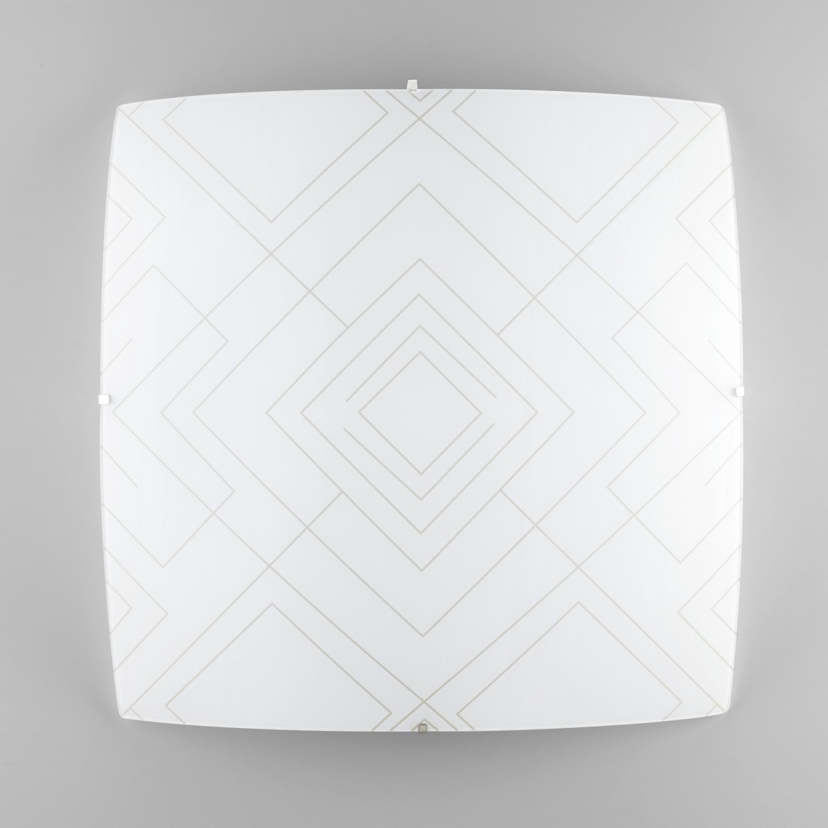 PLAFONIERA VECTOR BIANCA/GRIGIA 4XE27 50X50X12CM