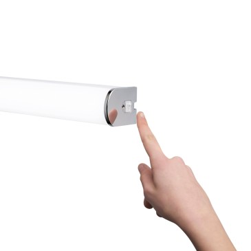Miroir lumineux LED blanc 15 W | Mondialshop