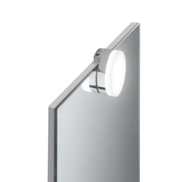 Éclairage de rétroviseur rond à LED 4 W, chromé | Mondialshop