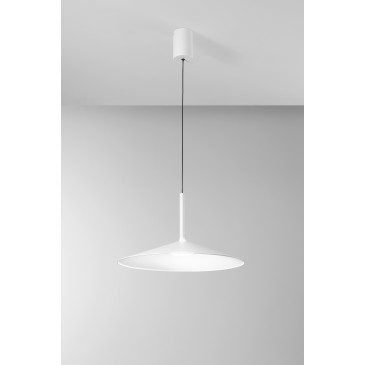 Suspension LED blanche Khan...