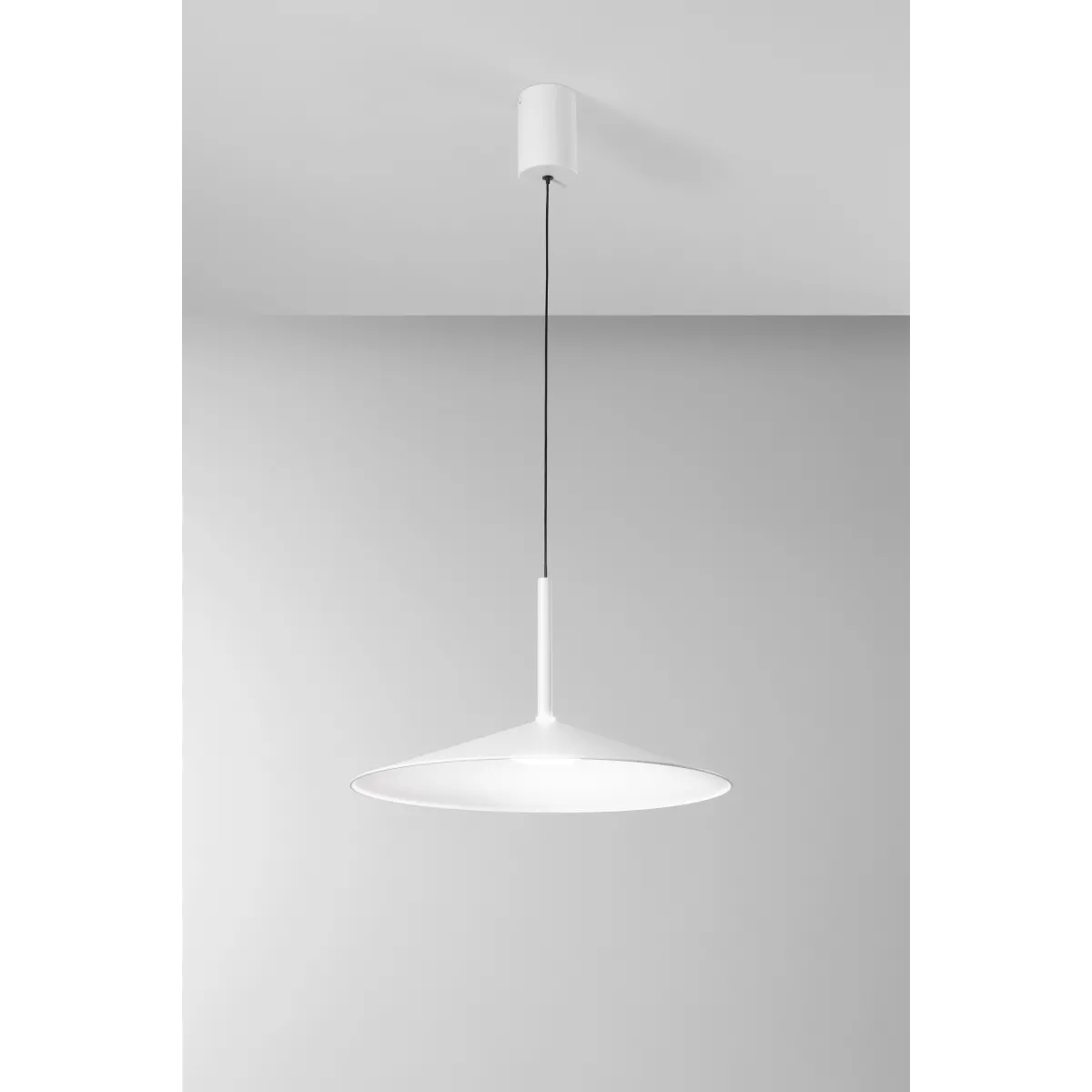 Suspension LED blanche Khan 16 W, température de couleur...