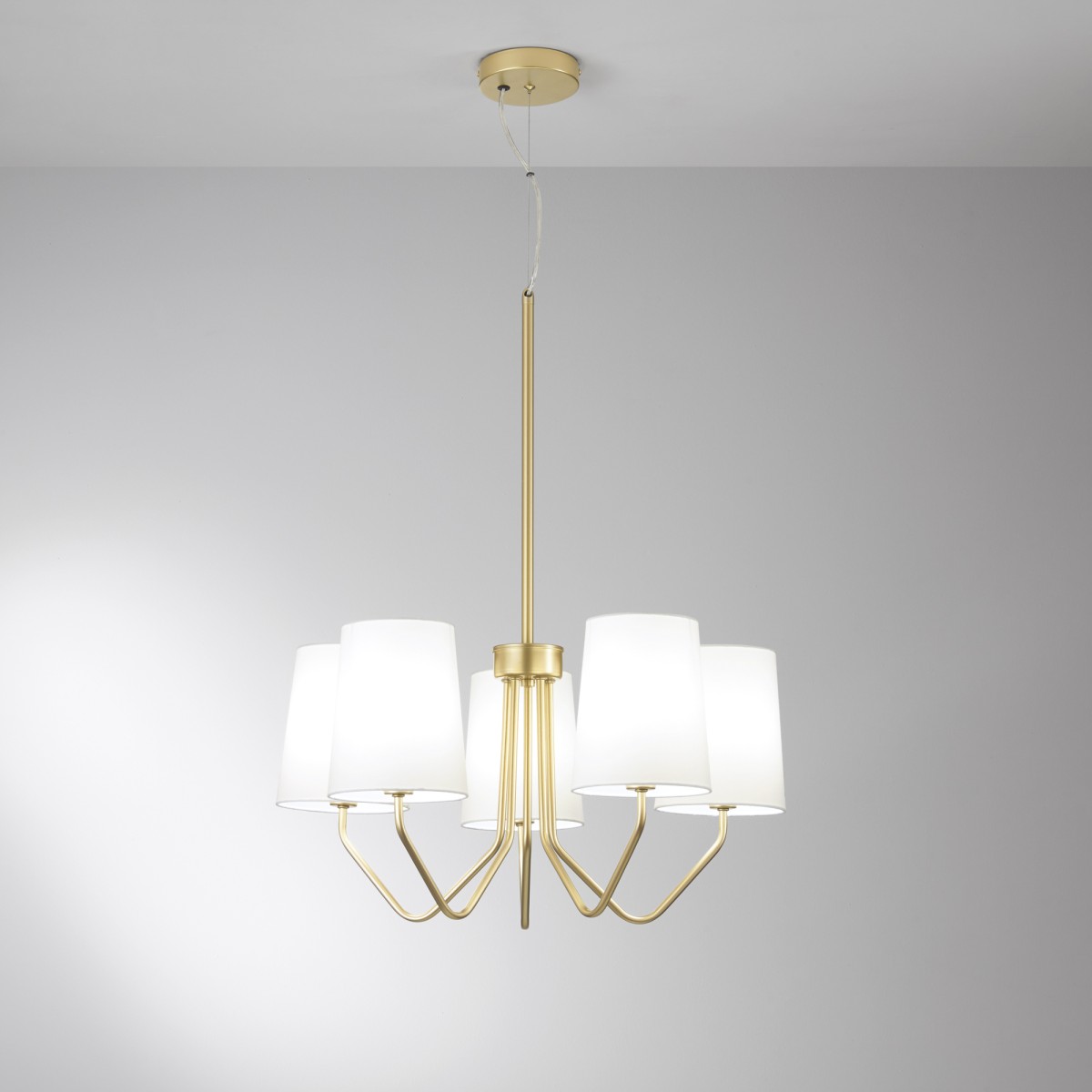 SALLY GOLD SUSPENSION 5XE14 60X150CM