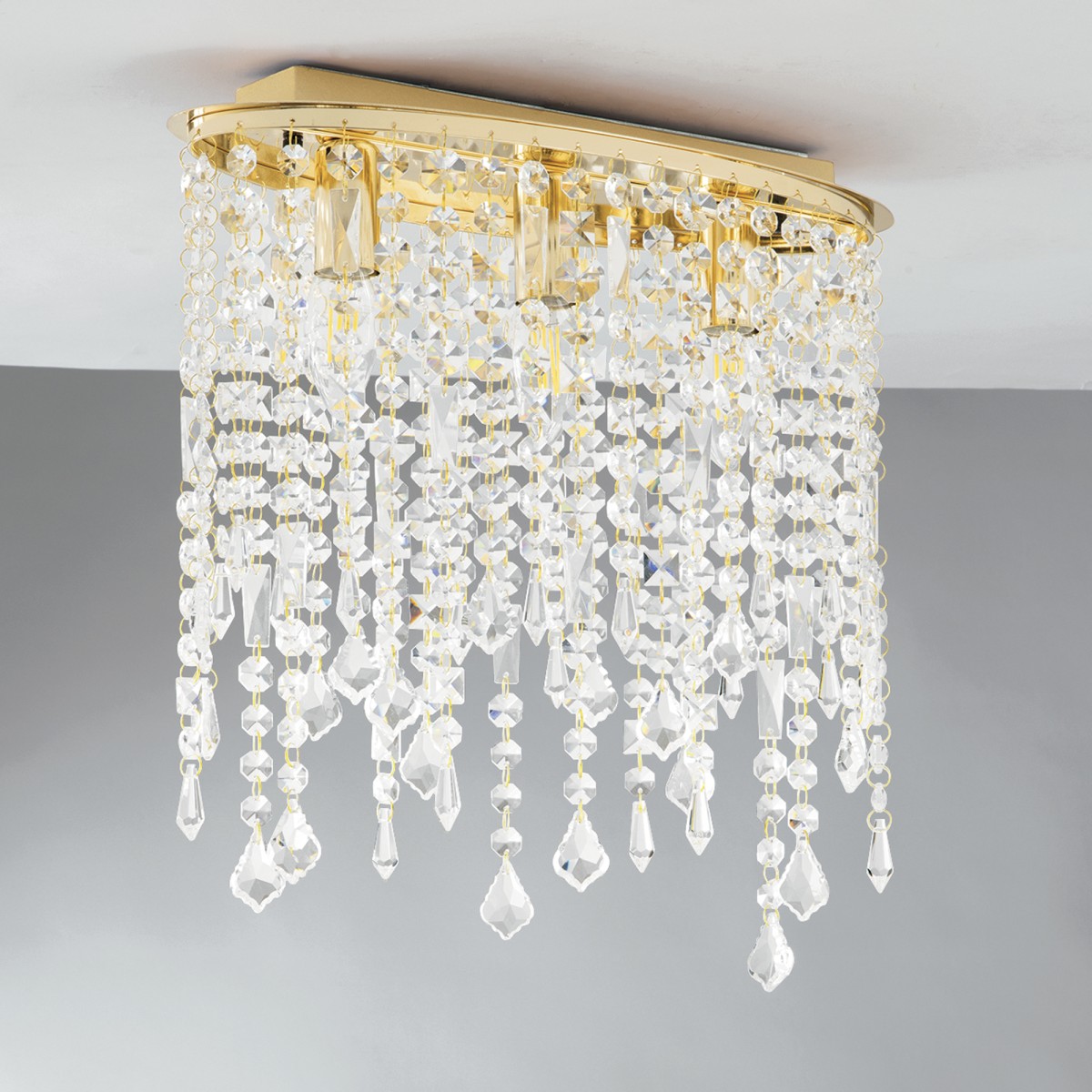 Plafonnier Breeze Gold 3 x E14 40 x 15,5 x 36 cm