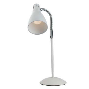 TABLE LOGIKO BLANCHE 1XE14 13X8,5X42,5CM