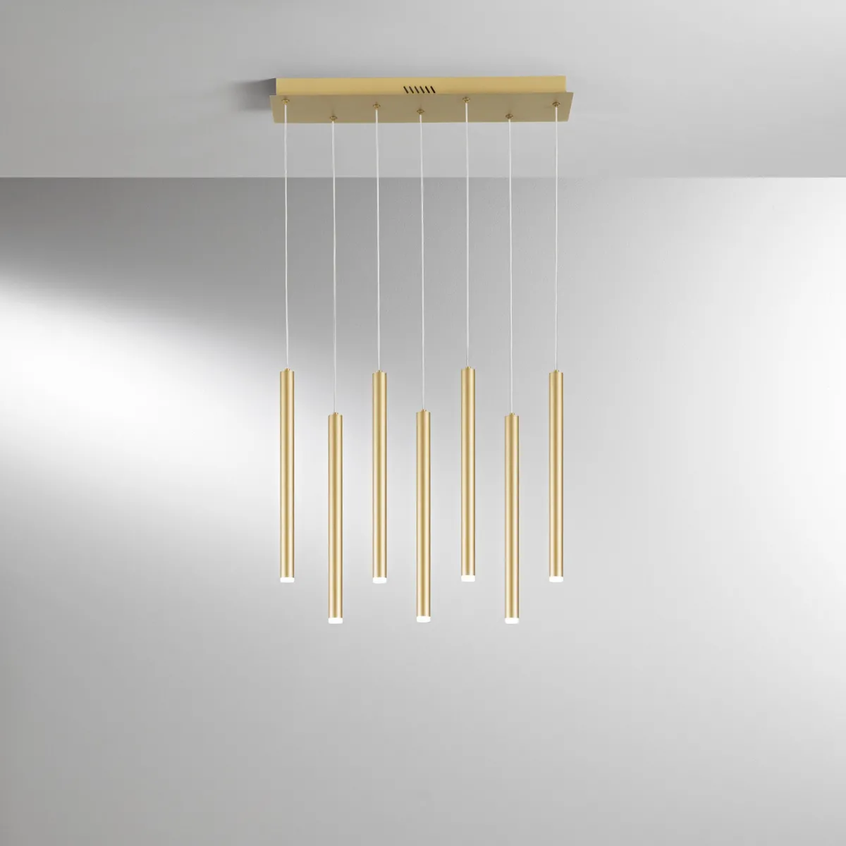 GOLD PYPE LED-Pendelleuchte 35W 3290LM CCT 2,5X41X200CM