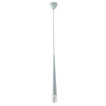 LANCELOT WEISSE AUFHÄNGUNG 1XGU10 6X181CM