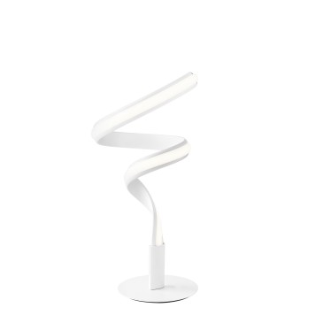 Weiße Mystral-LED-Leuchte, 15 W, 1800 lm Farbtemperatur, 24 x 18 x 49 cm