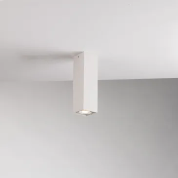 Plafonnier carré blanc...