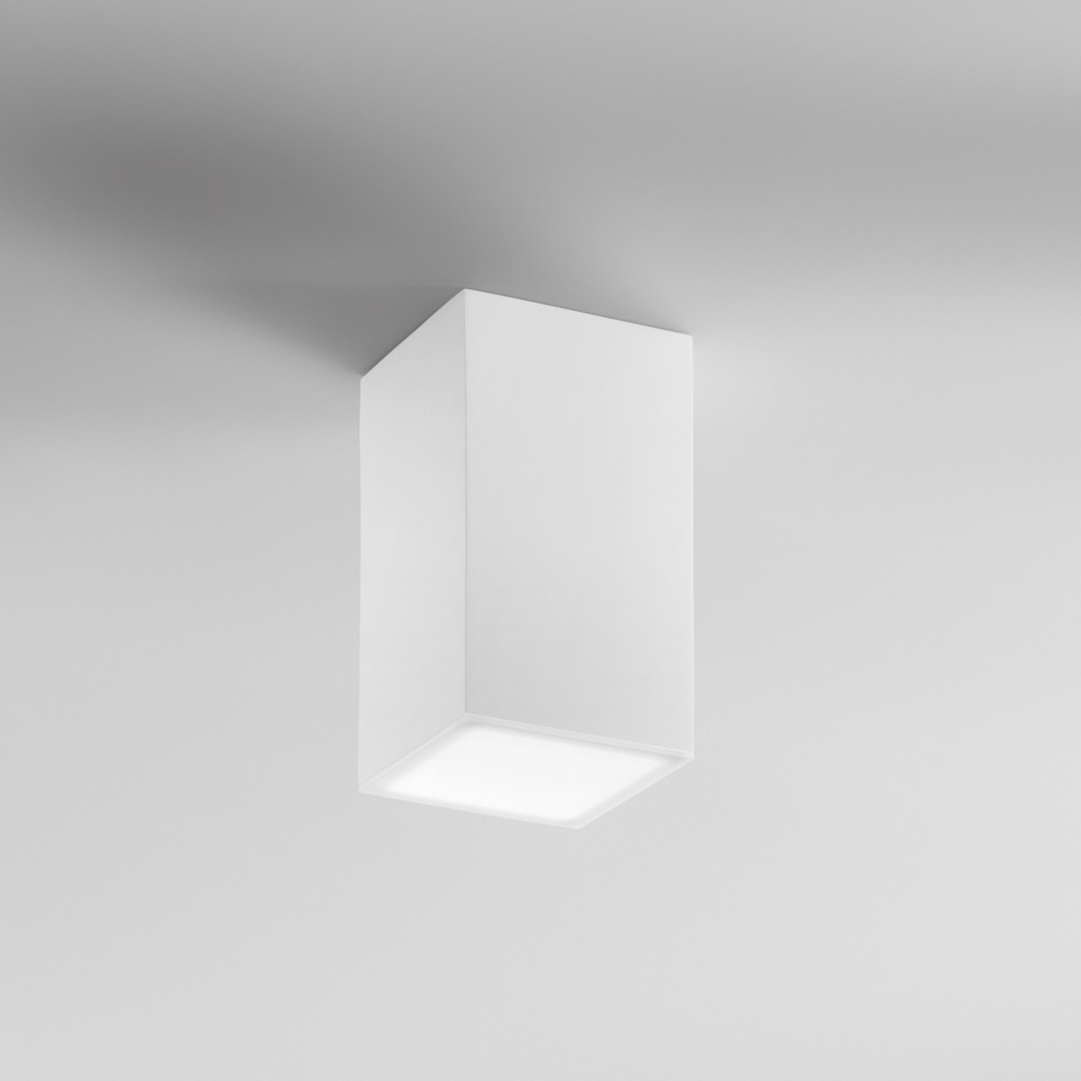 Plafonnier blanc pour salon 1 x E14 11 x 11 x 20 cm