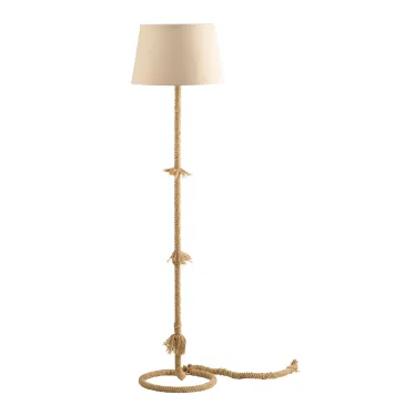 Seil-Hanf-Stehlampe 1xE27 38x150cm