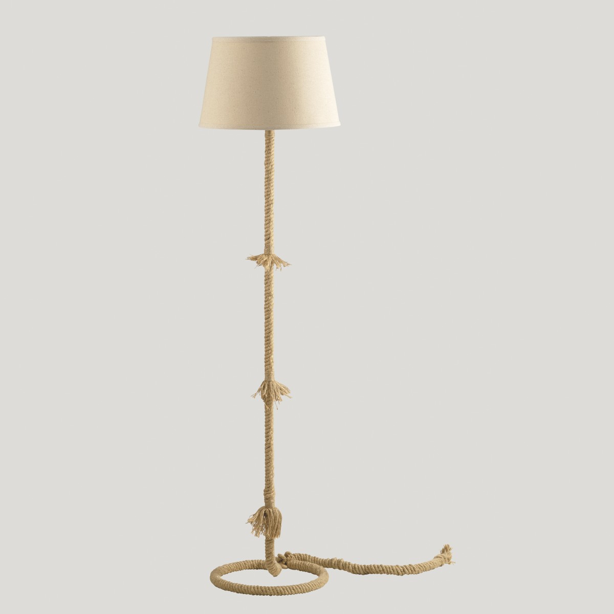 Lampadaire en chanvre tressé 1XE27 38X150CM
