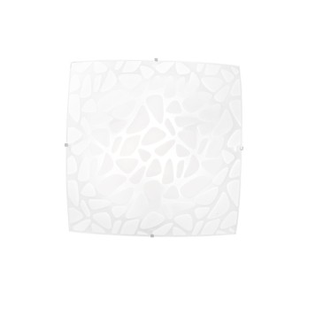 ISLAND WHITE DECKENLEUCHTE 4XE27 50X50X12CM