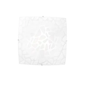 PLAFONIERA ISLAND BIANCA 4XE27 50X50X12CM