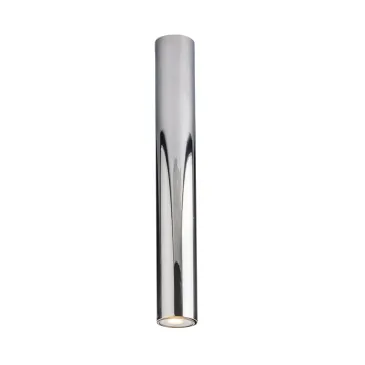 Plafonnier rond chromé Fluke 1xGU10 5,5 x 5,5 x 40 cm