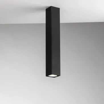 Plafonnier carré noir FLUKE...