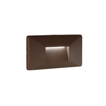 SEGNAPASSI A INCASSO LED BREEN BRONZO 4W 380LM CCT IP65 19X1X9CM