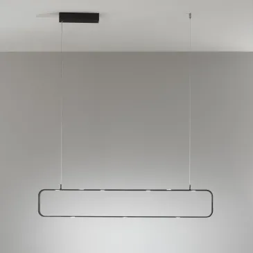Suspension LED MOKA marron...