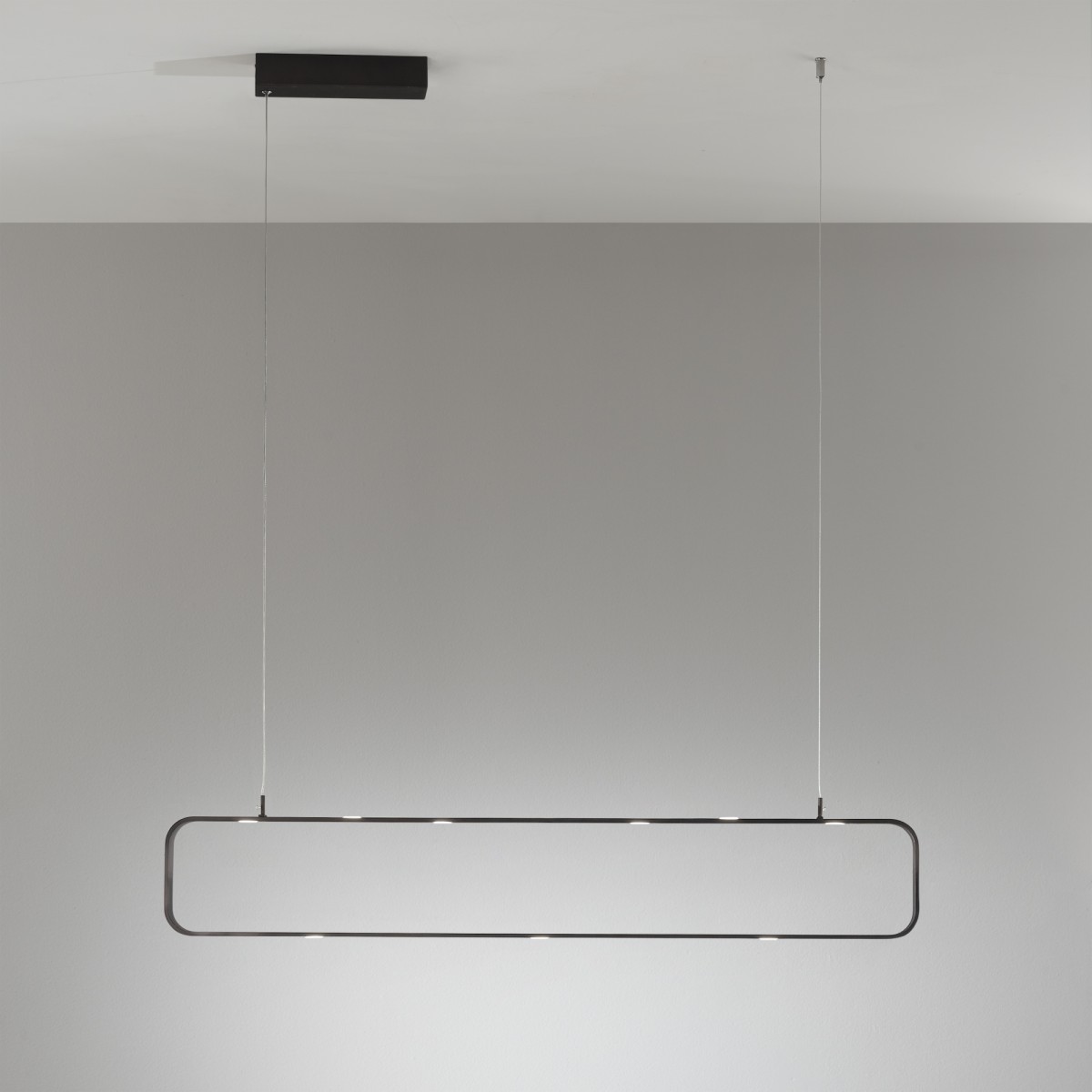 Suspension LED MOKA marron 45 W 3780 lm 3000 K à...