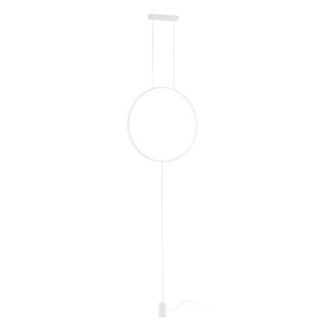 Lampadaire LED PORTAL blanc 20W 2400LM CCT 50x50x400cm