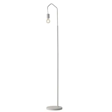 Lampadaire blanc HABITAT 1 x E27 29,5 x 165 cm