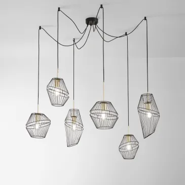 SOSPENSIONE KIKO NERA/ORO...