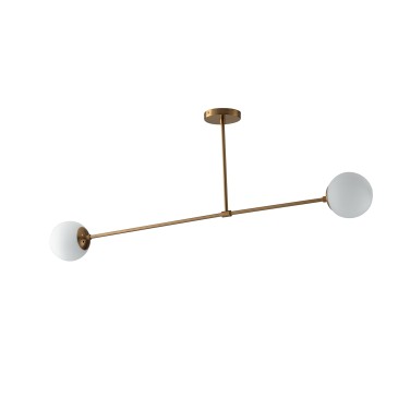 SOSPENSIONE THEMYS ORO 2XE14 120X170CM