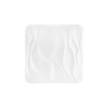 Plafonnier LED blanc ondulé 40 W 3900 lm, température de couleur variable, Wi-Fi avec télécommande, 53 x 953 cm
