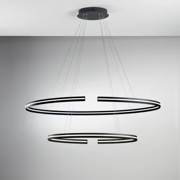 SOSPENSIONE LED CLARKE NERA...