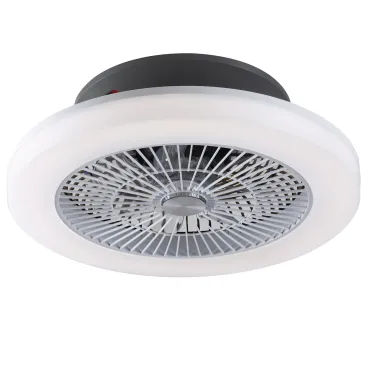 PLAFONIERA LED VENTILATORE FOEHN BIANCO 40W 4450LM CCT DIMM. Wi-Fi 50X16,5CM