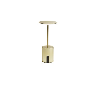 LIBERTY GOLD Wiederaufladbare LED-Tischleuchte 2W 300LM 3000K Dimmbar IP44 10X22CM