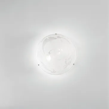 Plafonnier en albâtre blanc...