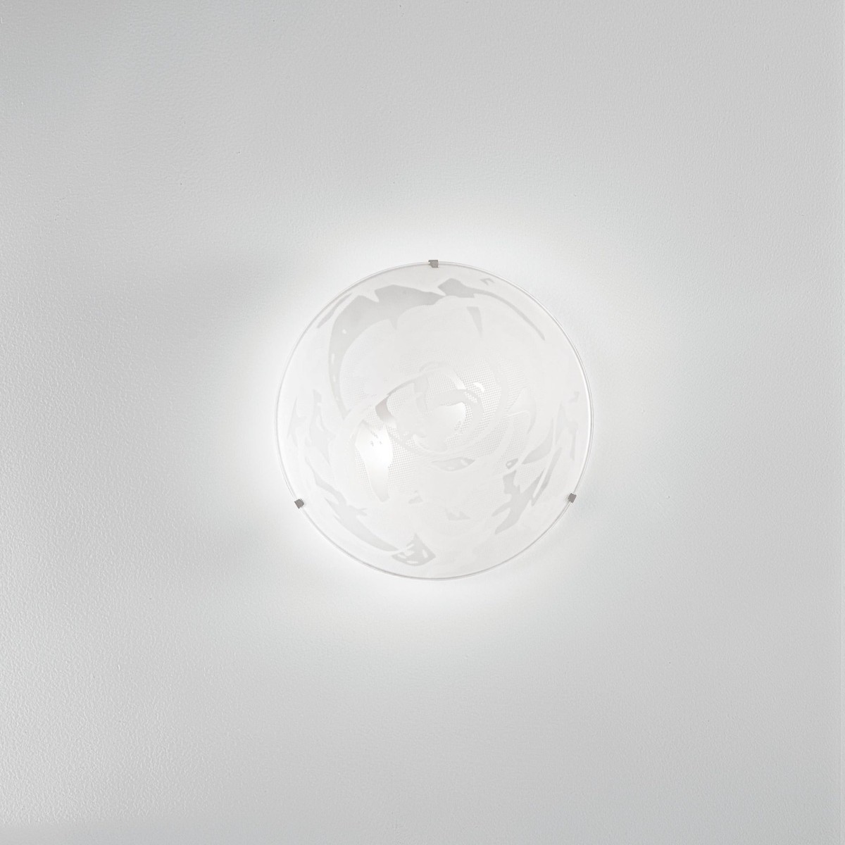 PLAFONIERA ALABASTRO BIANCA 2XE27 30X30X9,5CM