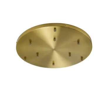 BÜROSTEUERTER RUNDRAHMEN MIT 9 LÖCHERN 52 X 4,1 CM